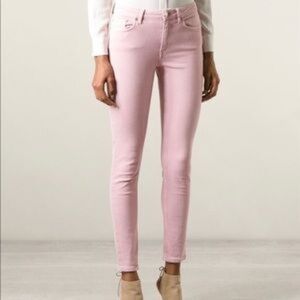 Acne STUDIOS Skin 5‎ Pink Skinny Jeans Size 26